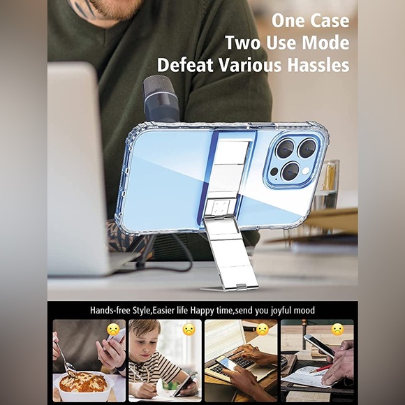 IP 13P 6.1 Case with Kickstand - Picture 5 of 10